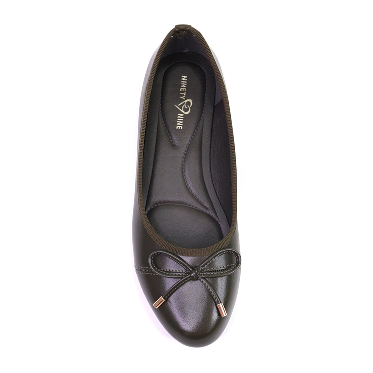 BROWN FLAT SHOES